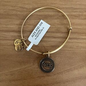 Alex and Ani sorority phi sigma sigma bracelet